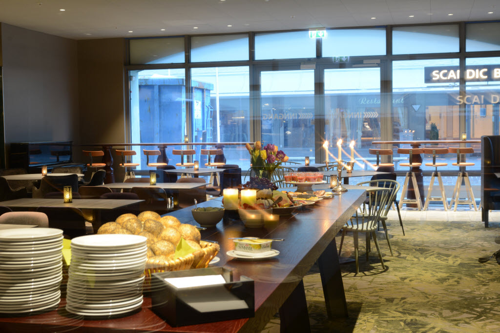 Copyright: Elisabeth Takvam Restaurantinteriør, Scandic Bergen City